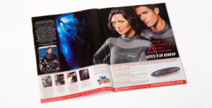 Henderson Dive Wear Advertisement