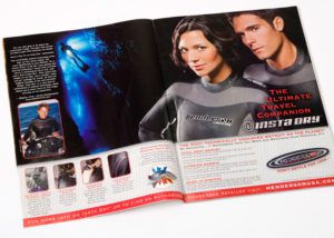 Henderson Dive Wear Advertisement