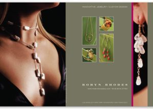 Robyn Rhodes Jewelry Advertisement
