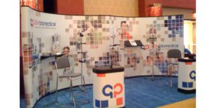 Gish Biomedical 20' Trade show booth