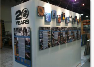 Oceanside Glasstile Company History Timeline Display