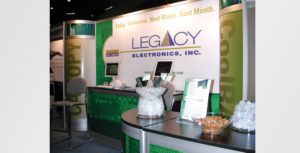 Legacy Electronics Trade Show Booth
