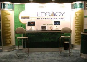 Legacy Electronics Trade Show Booth