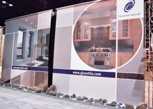 Oceanside Glasstile Tradeshow Booth