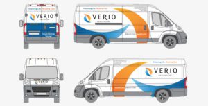 Verio Healthcare Vehicle Wrap