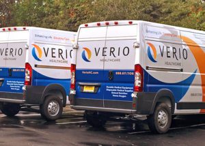 Verio Healthcare Vehicle Wrap