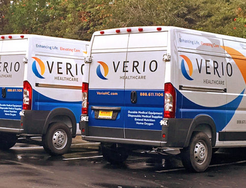 Verio Healthcare Vehicle Wrap