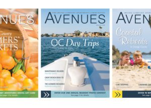 Irvine Company Avenues Magazine Covers