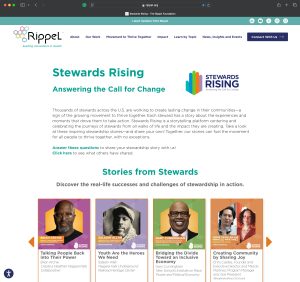 Stewards Rising Webpage