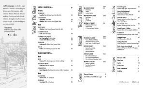 FINCA Menu Back