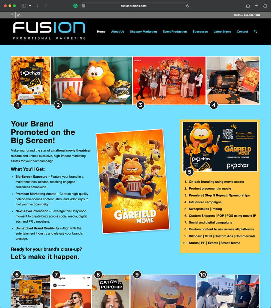 Fusion Promotion Website