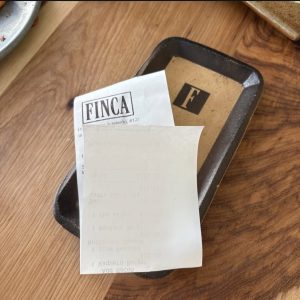 Finca Branded Check Register
