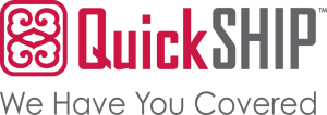 QuickSHIP Logo and Slogan