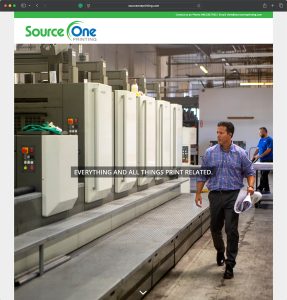 Source One Printing Website
