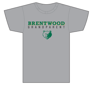 Brentwood Grandparent T-shirt Design with school logo