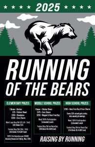 BCS Running of The Bears Class Poster