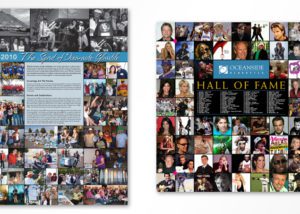 Oceanside Glasstile Company History Timeline Display