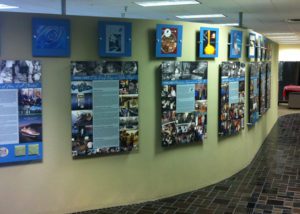 Oceanside Glasstile Company History Timeline Display