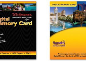 Wallgreens Digital Memory Card Packaging