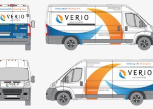 Verio Healthcare Vehicle Wrap